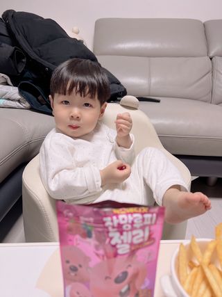 [팔도] 잔망루피젤리 믹스베리맛 42g 8개 — 5점을 준 리뷰어가 2022년 2월 올린 사용 사진