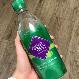 몽베스트 Montbest with Sparkling water Lime20병 — 5점을 준 리뷰어가 2021년 10월 올린 사용 사진