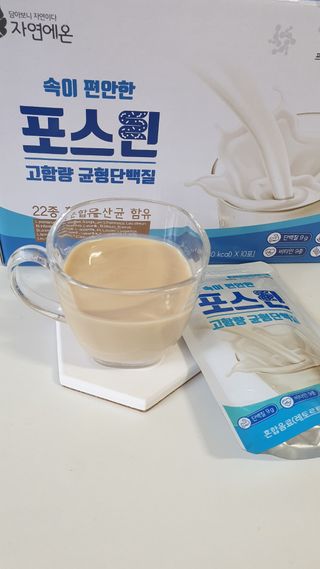 자연에온 마시는 프로틴 고함량 균형단백질 음료 포스틴 125ml 10개입 1BOX — 5점을 준 리뷰어가 2021년 4월 올린 사용 사진