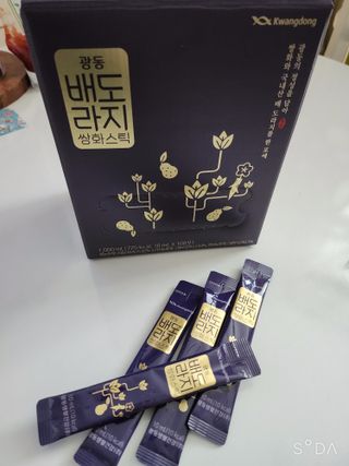 광동생활건강 나우 [광동] 배도라지 쌍화스틱 10mL x 100포 — 5점을 준 리뷰어가 2022년 12월 올린 사용 사진