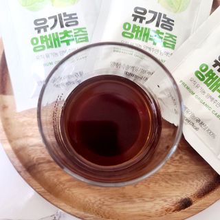 참앤들황토농원 국내산 유기농 양배추를 그대로 담은,  유기농 양배추즙  80ml X 30포 1박스 — 4.5점을 준 리뷰어가 2023년 4월 올린 사용 사진