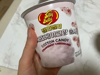 젤리벨리 솜사탕 2종-딸기치즈케이크, 바닐라 — 5점을 준 리뷰어가 2022년 2월 올린 사용 사진