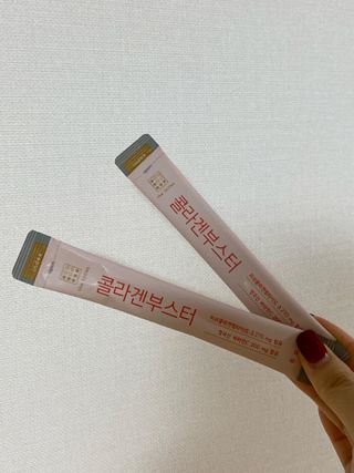 더리틀스 콜라겐부스터 — 5점을 준 리뷰어가 2022년 12월 올린 사용 사진