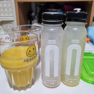 BLENDY'S 핑크 스무디+블론디 스무디 — 5점을 준 리뷰어가 2021년 12월 올린 사용 사진