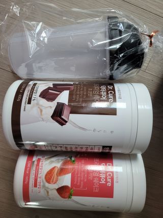 뉴트리션팩토리 닥터큐어 프리미엄쉐이크 다이어트쉐이크 — 5점을 준 리뷰어가 2021년 10월 올린 사용 사진