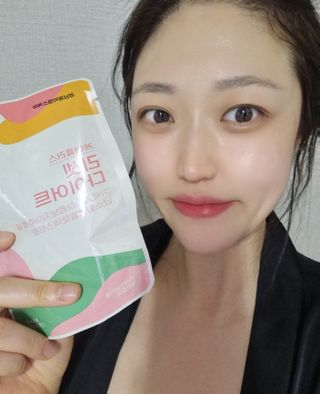 [경남제약헬스케어] 케어플러스 리셋 다이어트 청포도맛 100ml X 5포 (5일분) — 5점을 준 리뷰어가 2023년 5월 올린 사용 사진