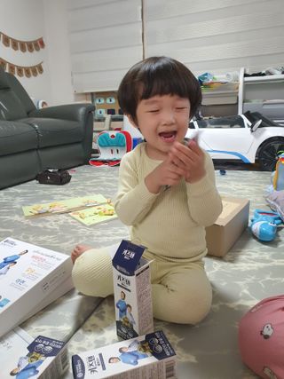키즈텐플러스 연세 키즈텐 플러스 1개월 — 5점을 준 리뷰어가 2021년 4월 올린 사용 사진