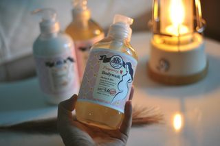 빅그린 임산부 전용라인 3종세트 - 샴푸500ml,트리트먼트500ml,바디워시500ml — 5점을 준 리뷰어가 2022년 8월 올린 사용 사진
