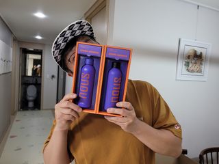 자민경 스노우포맨 클럽 허그 스페셜 세트 — 5점을 준 리뷰어가 2021년 1월 올린 사용 사진