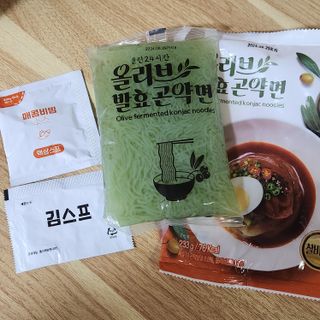 클린24시간 올리브 발효곤약면 찰비빔면 1세트-(3봉) — 5점을 준 리뷰어가 2023년 12월 올린 사용 사진
