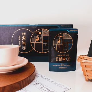 광동생활건강 [광동] 바르게 만든 녹용, 광동정녹청 — 5점을 준 리뷰어가 2022년 1월 올린 사용 사진