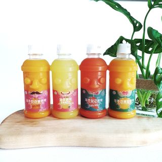 탐라원 제주의 맛, 몬딱주스 4종세트 - 한라봉몬딱주스, 천혜향몬딱주스, 청귤에이드, 당근몬딱주스 — 5점을 준 리뷰어가 2021년 8월 올린 사용 사진