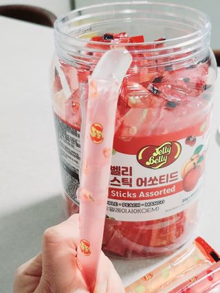 젤리벨리 젤리스틱 어쏘티드 900g — 5점을 준 리뷰어가 2022년 10월 올린 사용 사진
