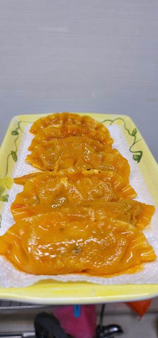 한만두 진한 해물맛 짬뽕만두 1kg — 5점을 준 리뷰어가 2021년 4월 올린 사용 사진