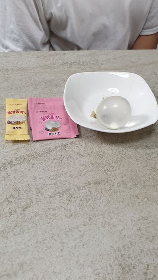 (주) 피치코리아 신기한 물방울떡 젤리 x2개입 — 5점을 준 리뷰어가 2023년 5월 올린 사용 사진