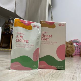 [경남제약헬스케어] 케어플러스 리셋 다이어트 청포도맛 100ml X 5포 (5일분) — 5점을 준 리뷰어가 2023년 4월 올린 사용 사진