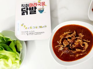 [닭집아들] 직화마라국물닭발 & 직화닭오돌뼈 — 5점을 준 리뷰어가 2024년 4월 올린 사용 사진