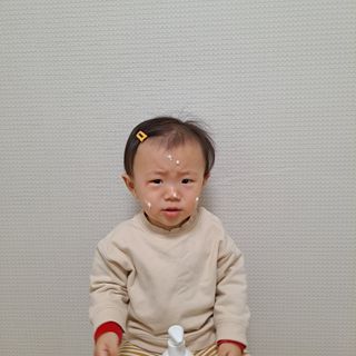 mom e 맘이 내추럴 베이비 케어 샴푸앤바스+로션 — 4점을 준 리뷰어가 2021년 1월 올린 사용 사진