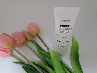 체르엠  프루브 콜라겐 앰플세럼 60ml 1병 — 4.5점을 준 리뷰어가 2022년 4월 올린 사용 사진