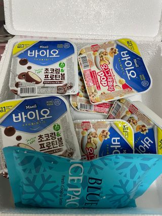 LIVE 매일바이오 토핑요거트 — 4점을 준 리뷰어가 2022년 4월 올린 사용 사진