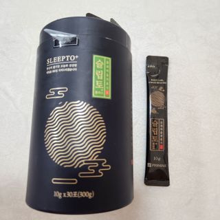 프리마인 자체 기업부설 연구소에서 찾아낸 건강한 수면의 비밀.  슬립토 플러스 30포 — 5점을 준 리뷰어가 2023년 1월 올린 사용 사진