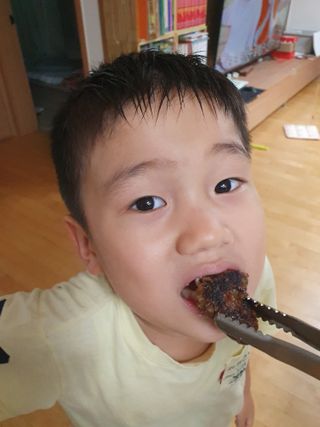 한성기업 명란한 떡갈비 — 5점을 준 리뷰어가 2021년 9월 올린 사용 사진