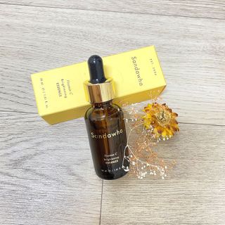 스킨큐어 산다화 비타민c 화이트닝 에센스 30ml — 5점을 준 리뷰어가 2021년 8월 올린 사용 사진