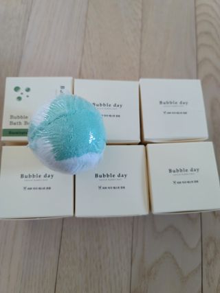 버블데이 배쓰밤 거품입욕제 버블바 6종 — 5점을 준 리뷰어가 2021년 8월 올린 사용 사진