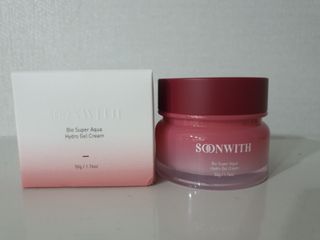 SOONWITH 바이오 수퍼 아쿠아 하이드로 젤 크림 — 4점을 준 리뷰어가 2021년 3월 올린 사용 사진