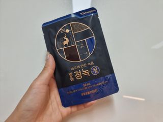 [광동생활건강] 광동정녹청 30포 — 5점을 준 리뷰어가 2021년 10월 올린 사용 사진