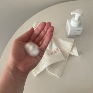 라라앤모어 핸드워시+헨드타올+키친버블클리너 — 5점을 준 리뷰어가 2022년 3월 올린 사용 사진