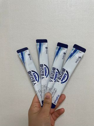 자연에온 아르긴포스 L-아르기닌 5555mg 스틱 15개입 1박스 — 4점을 준 리뷰어가 2021년 4월 올린 사용 사진