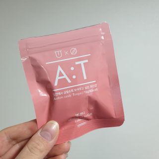 입 냄새 완화에 도움을 주는 에티켓 캔디 복숭아맛 앳캔디 — 5점을 준 리뷰어가 2020년 12월 올린 사용 사진
