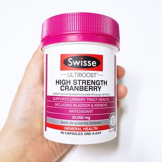 Swisse 스위스 고함량 크랜베리 25000mg 90정 — 5점을 준 리뷰어가 2021년 3월 올린 사용 사진