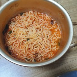 [풀무원] 자연은맛있다 정면, 백면, 홍면  세트 — 5점을 준 리뷰어가 2021년 4월 올린 사용 사진
