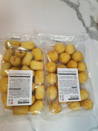 Dog&Ball 독앤볼 [Dog&Ball] 미니찹쌀볼도그 찹쌀치즈볼 — 5점을 준 리뷰어가 2021년 10월 올린 사용 사진