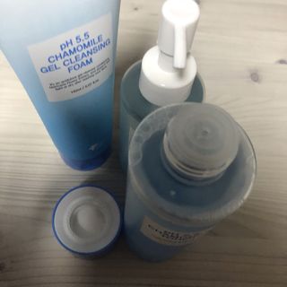 페브유 / FABYOU 페브유 pH5.5 캐모마일 젤 클렌징 폼 + 클렌징 오일 + 토너 3종 세트 — 5점을 준 리뷰어가 2021년 7월 올린 사용 사진