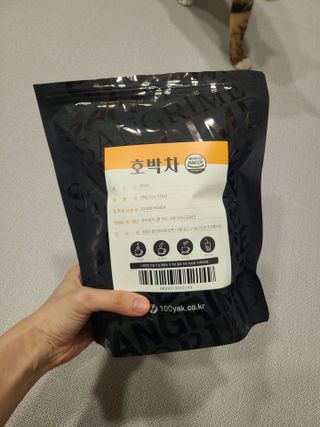 산그리메 국내산 호박차 100티백 대용량 삼각티백차 — 5점을 준 리뷰어가 2021년 7월 올린 사용 사진