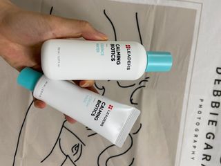 리더스코스메틱 리더스 카밍 바이오틱스 #1등 진정 기획세트 [에센스 워터150ml + 크림 마스크80ml] — 4점을 준 리뷰어가 2022년 8월 올린 사용 사진