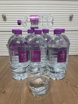 몽베스트 MONTBEST 1L 12입 — 5점을 준 리뷰어가 2022년 2월 올린 사용 사진