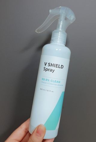 브이쉴드 살균 스프레이 300ml — 5점을 준 리뷰어가 2021년 7월 올린 사용 사진