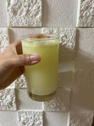 [음료수 대신 가능!]  빠르게 흡수되는 아임오 타먹는 콜라겐 1박스 — 5점을 준 리뷰어가 2023년 4월 올린 사용 사진