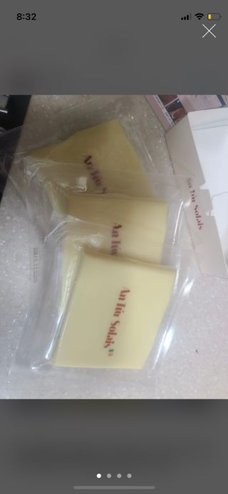앙투어솔레 아일랜드 구워먹는 치즈 100 자연 치즈 와인안주 300g(100g x 3팩) — 4점을 준 리뷰어가 2022년 8월 올린 사용 사진