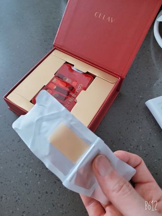 프리마인 귀족의 콜라겐, 92배 흡수율. 럭셔리 프리미엄 셀라브 콜라겐필름 30매 — 5점을 준 리뷰어가 2022년 8월 올린 사용 사진
