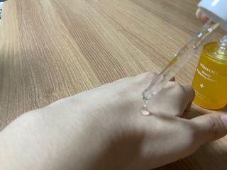 체르엠 스템앤셀 비타민 브라이트닝 에센스 30ml 1개 — 5점을 준 리뷰어가 2021년 9월 올린 사용 사진