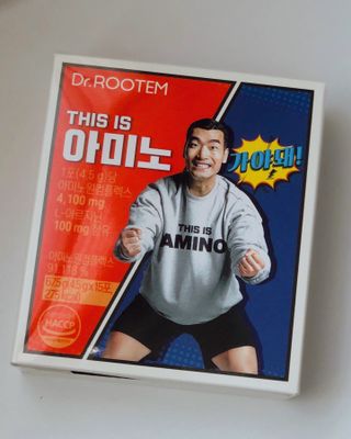 [닥터루템] THIS IS 아미노 디스이즈아미노 필수 조원희 아미노산 1box(15포) — 4점을 준 리뷰어가 2023년 1월 올린 사용 사진