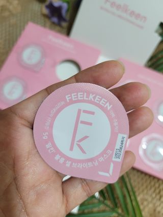 약손명가코스메틱 필킨 블룸 셀 브라이트닝 마스크 — 5점을 준 리뷰어가 2022년 6월 올린 사용 사진