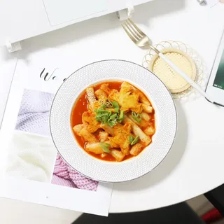 빨간키트 떡볶이 밀키트 2~3인분 매운맛 국물 떡볶이 만들기 쉬운 황금 레시피 분말 소스로 간편한 요리 — 5점을 준 리뷰어가 2021년 8월 올린 사용 사진