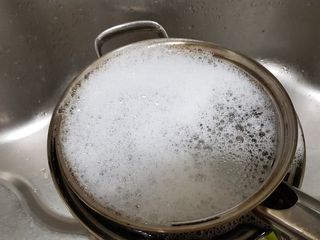 자연그램 매직버블클리너 250g — 3점을 준 리뷰어가 2021년 2월 올린 사용 사진