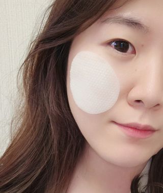 산다화 비타민씨 화이트닝 토너 패드 — 5점을 준 리뷰어가 2023년 5월 올린 사용 사진